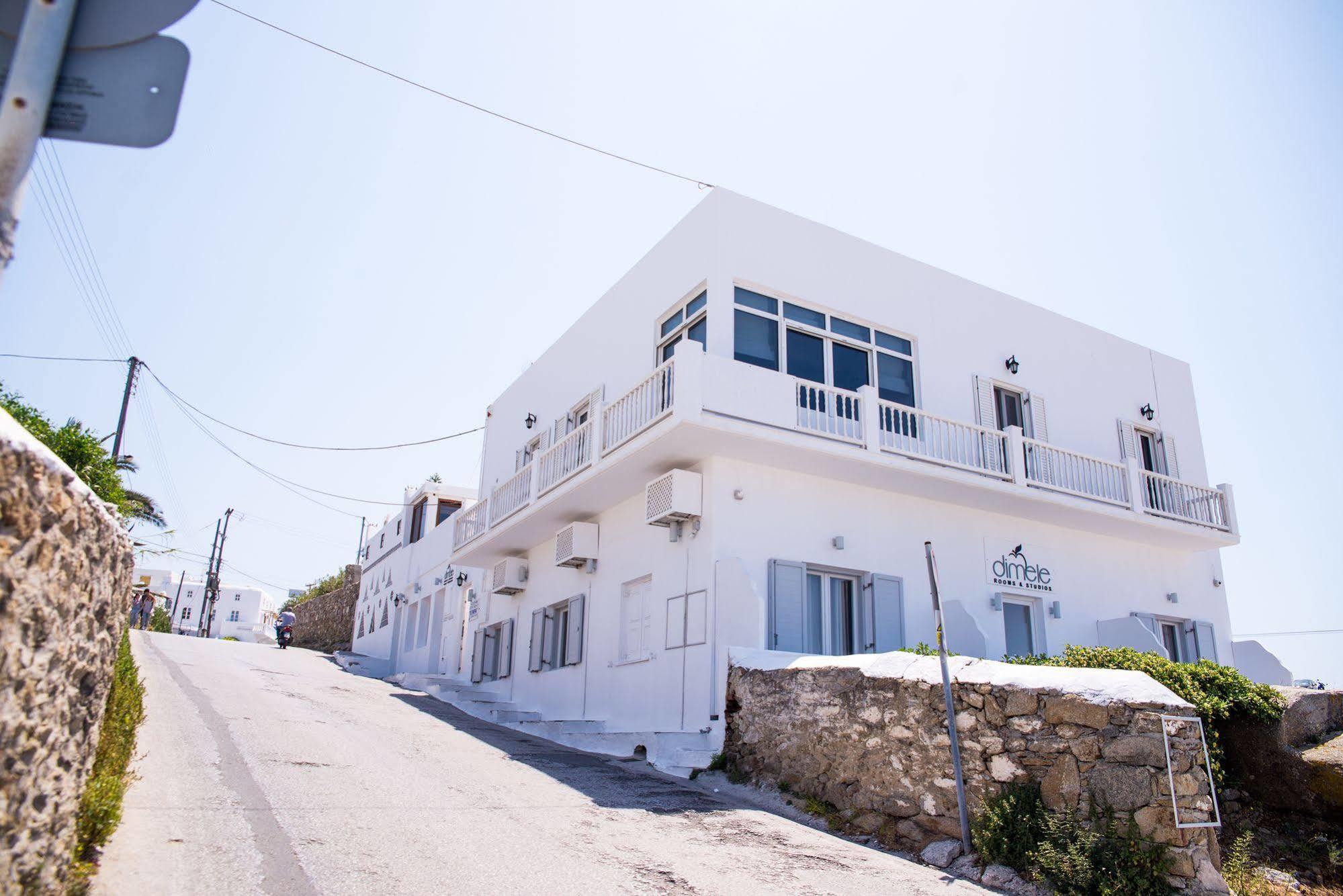 Dimele Rooms & Studios Mykonos Town Eksteriør billede